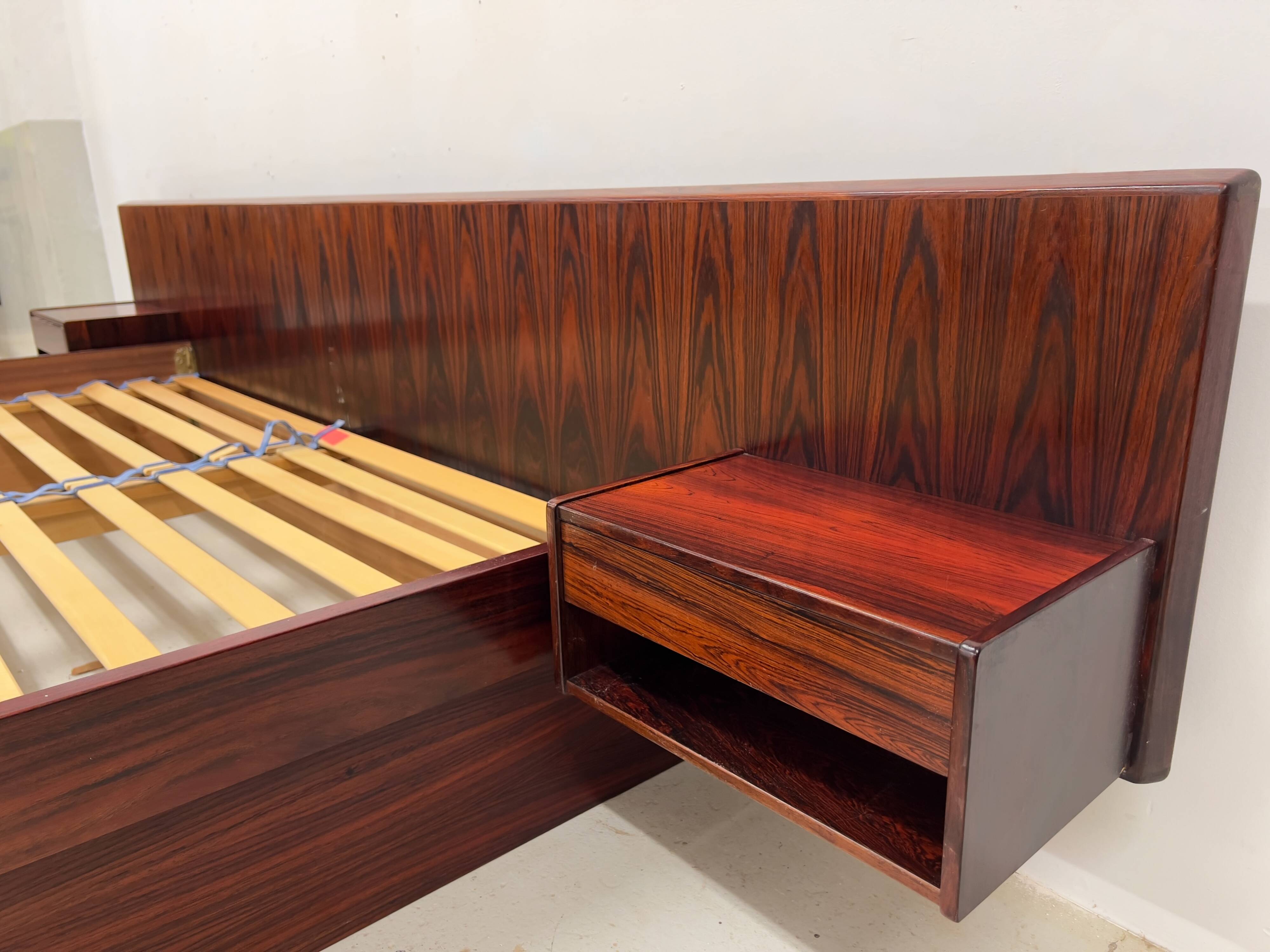 Danish Floating Bed By Sannemans Møbelfabrik.