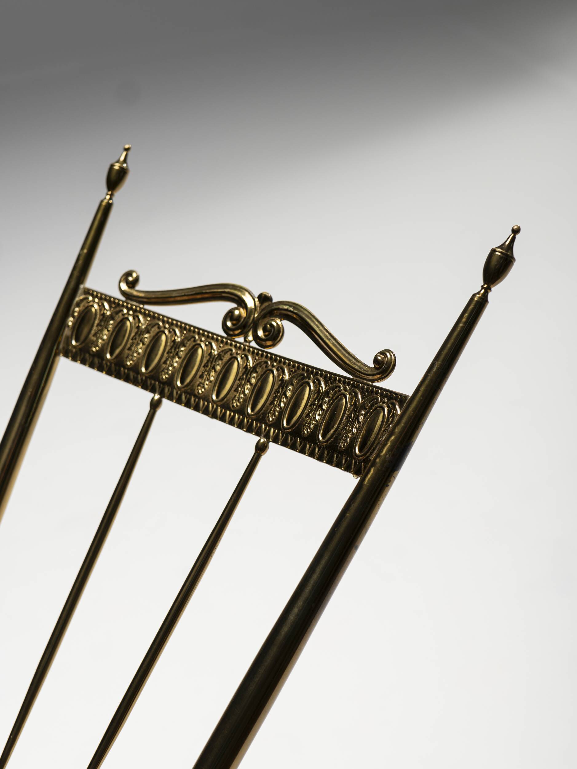 Chiavari Brass Side Chair, Italy, 1960s