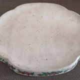 Polylobed oval dish in Cantonese porcelain - 19th century