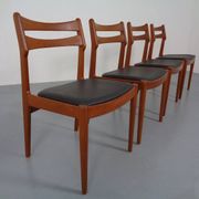 Danish Teak Dining Chairs from Vamo Mobelfabrik, 1960s, Set of 4