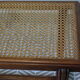 Vintage boat deck bench and canning