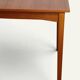 Rectangular extendable dining table in Scandinavian teak – 1960s