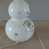 Lampe faïence Moustiers