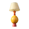 French ceramic table lamp from Albret Lamps, 1990s
