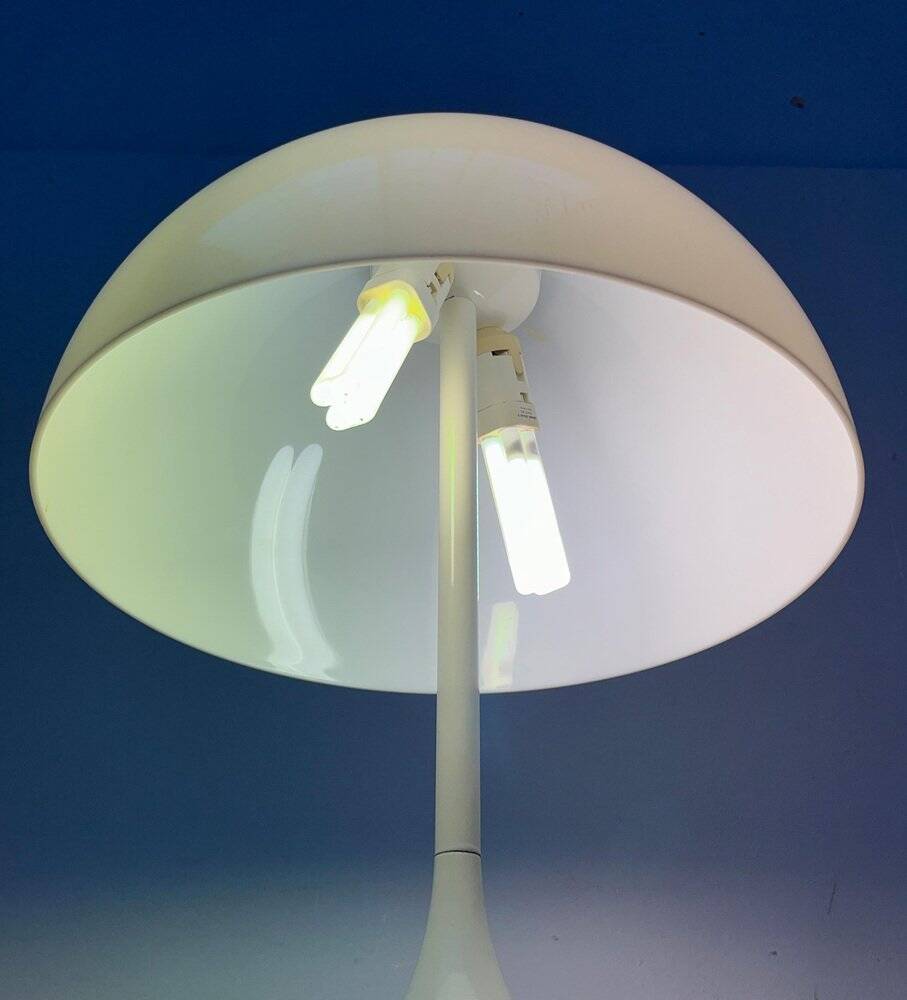 Panthella table lamp in mid-century space age style by Böhmmer Leuchten, Germany.