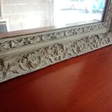 Old patinated mirror 86 X 62 cm