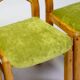 The Modern Scandinavian Oregon Pine Mid-Modern Dining Set - 4 Accent Chairs and 2 Armchairs