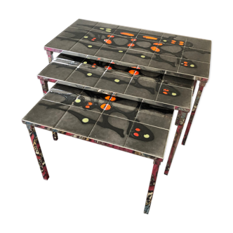 Vintage pull out tables