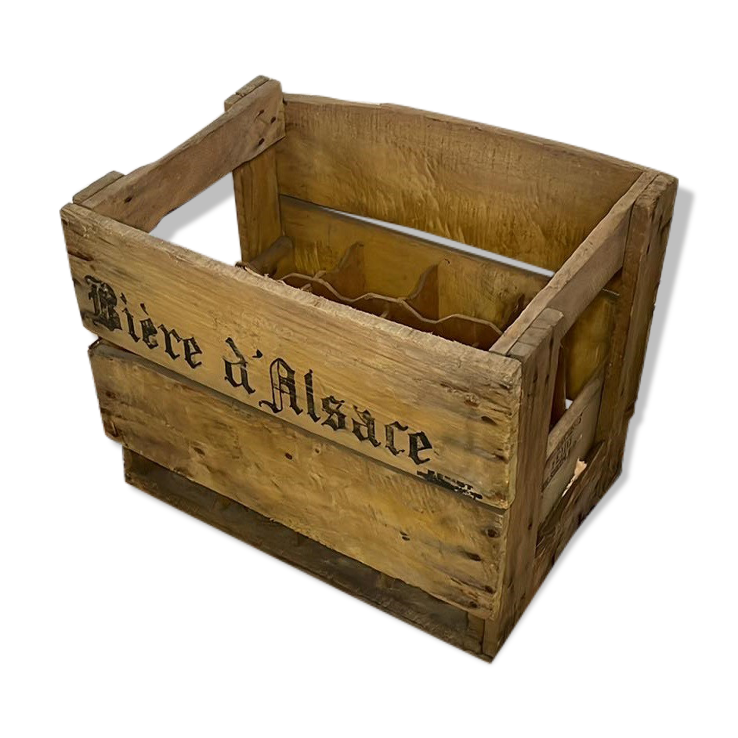 Caisse à bouteilles bière d’alsace