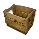 Caisse à bouteilles bière d’alsace