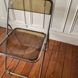 Plexiglass folding chair