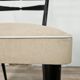 Beech and Skai dining chairs