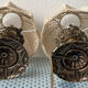 Pair of vintage Bohemian lamps