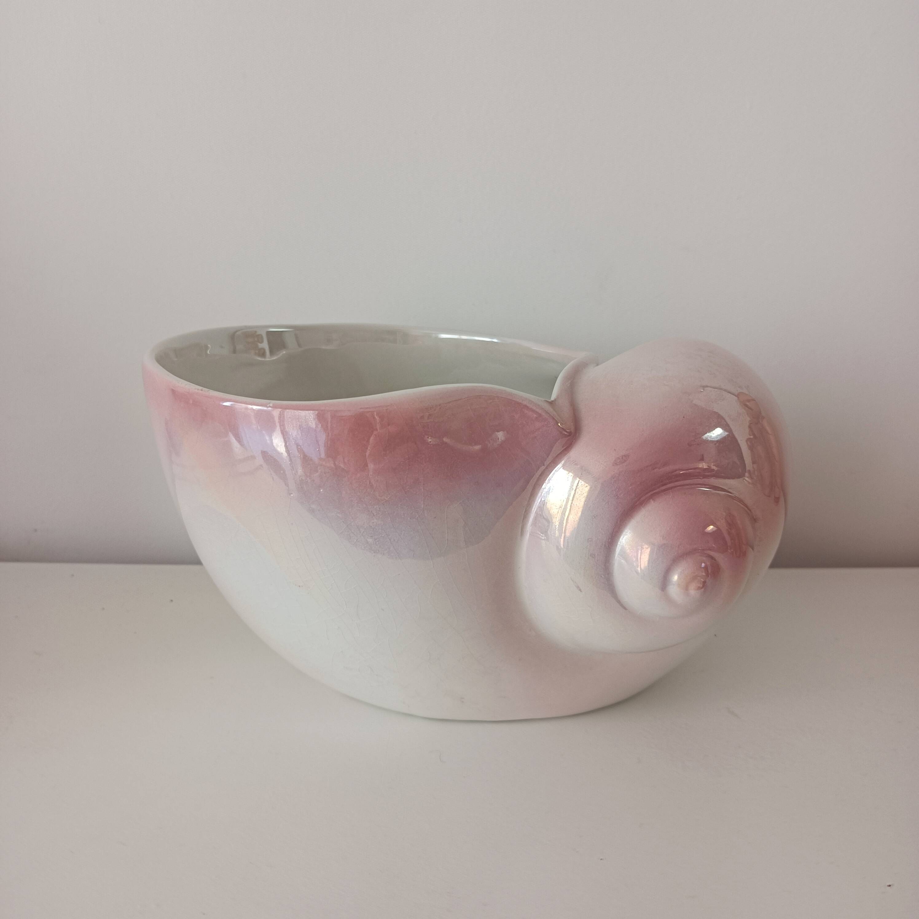 Bassano shell flowerpot