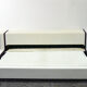 Rare space age sofa bed ‘Tortuga’ in fiberglass with lighting