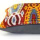 Vintage ikat cushion cover 61x41 cm
