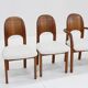 Chaises de salle à manger danoises vintage en bois de teck des années 1960, lot de 6