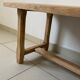 Table basse de ferme bois décapé