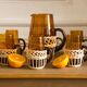Rattan orangeade service