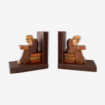 Mid century bookends, book holder