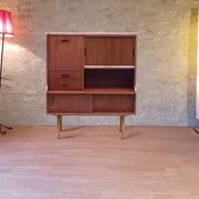 Buffet bar scandinave vintage années 60 teck