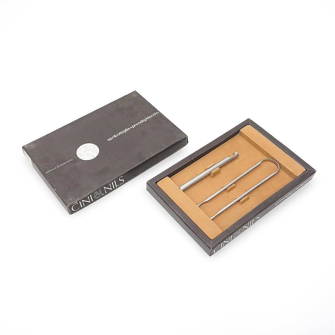 Bottle opener and ice tongs by Studio Opi for Cini and Nils, 1970s, set of 2.