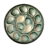 Oyster or appetizer dish in slipware