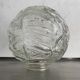 Lot 3 vintage glass hanging lamps