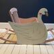 Antique rocking swan