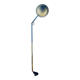 Vintage Italian Space Age Floor Lamp in Chromed Metal with "Flying Saucer" Shade