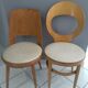 Suite of 6 chairs Baumann model Mondor and Seagull 1960
