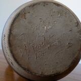 Large glazed stoneware pitcher by J.C. Courjault Kéraluc