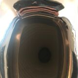 High Art Deco style metallic vase