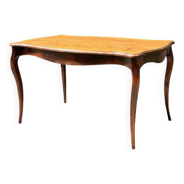 TABLE BUREAU Pieds Courbés