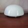 Applique ou plafonnier rond 20 cm en opaline blanche