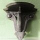 Napoleon III wall console in blackened wood