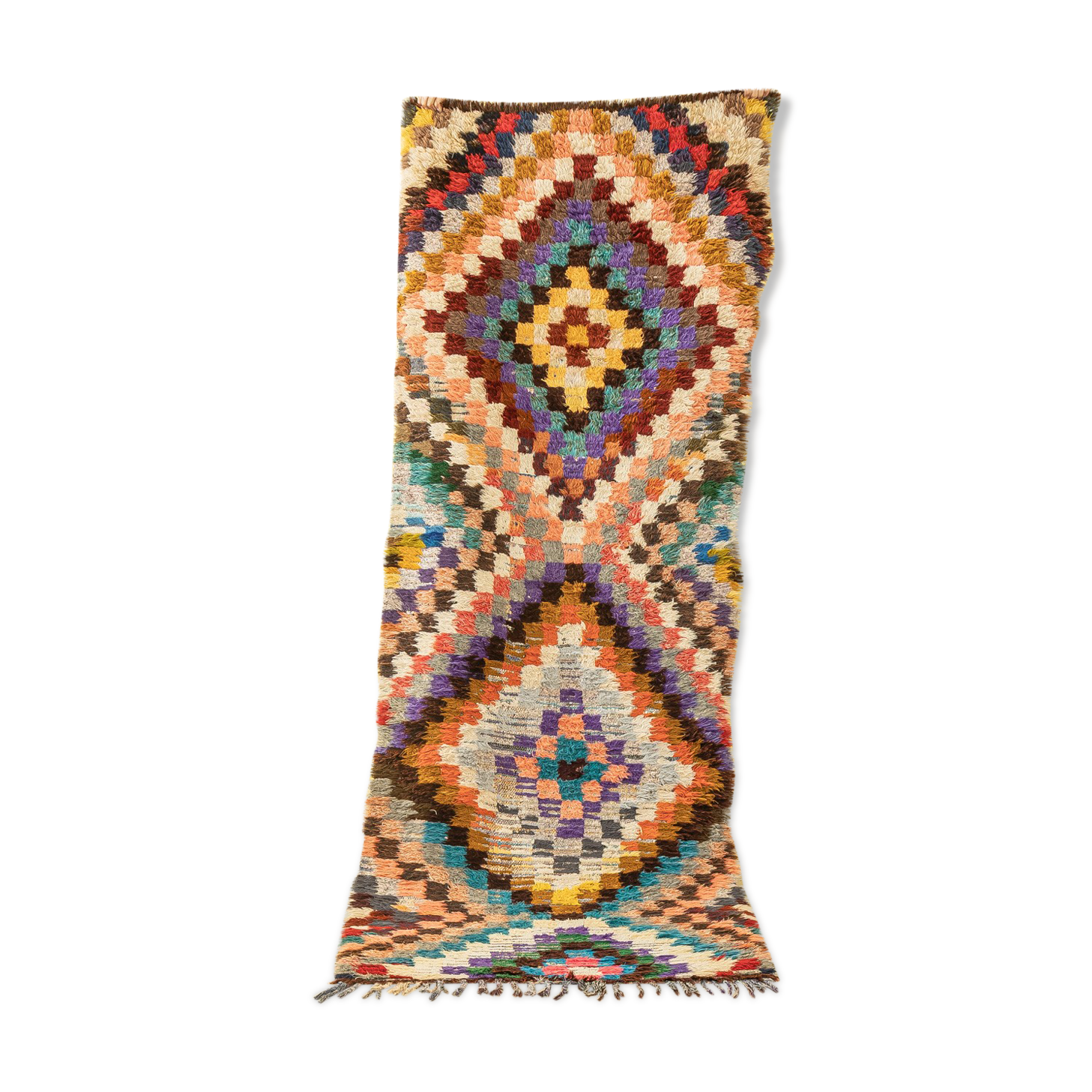 Vintage boujad, berber rug, 100 x 180