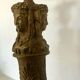 Louis XVI style lamp foot in chise bronze Caryatid decoration XX century