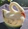 Bombonniere Cygne en opaline  Vallerysthal