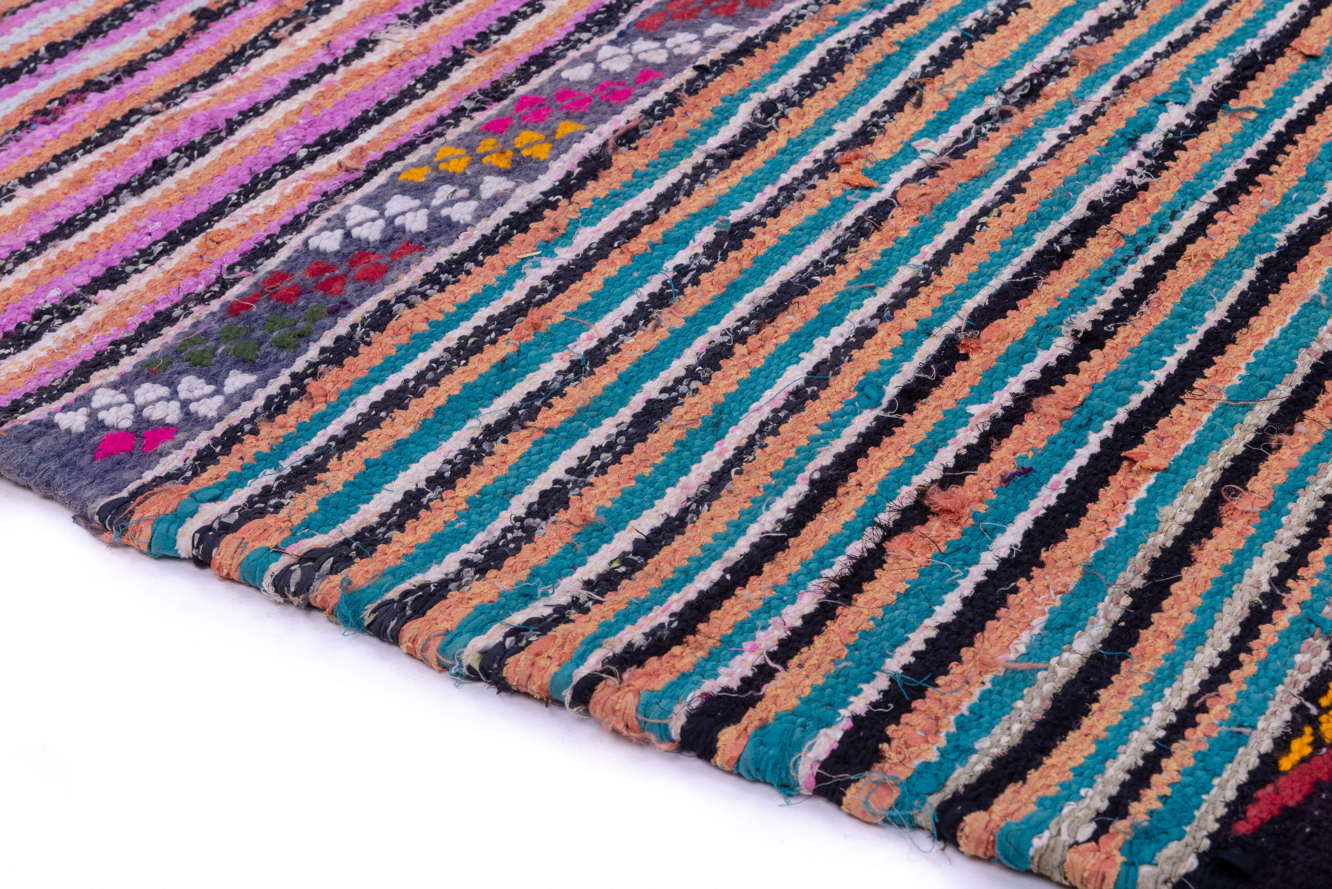 Kilim Boucherouite 131x216cm