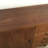 Vintage storage unit 1 door 5 drawers