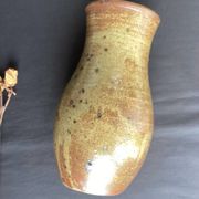 Grand vase en grès pyrité