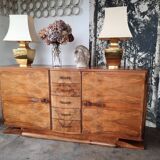 Art deco walnut sideboard