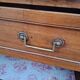 Louis XV style commode in solid walnut, 19th century rustic.