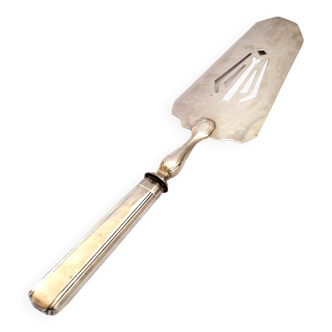 Art deco pie server in openwork silver metal - goldsmith armand frenais 1910-1920