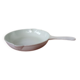 Lecreuset enameled cast iron frying pan from the 1950s