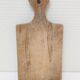 Trois planches à découper bois massif patiné vintage