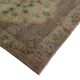 Large Vintage Turkish Carpet Medallion Beige 335 x 223 cm