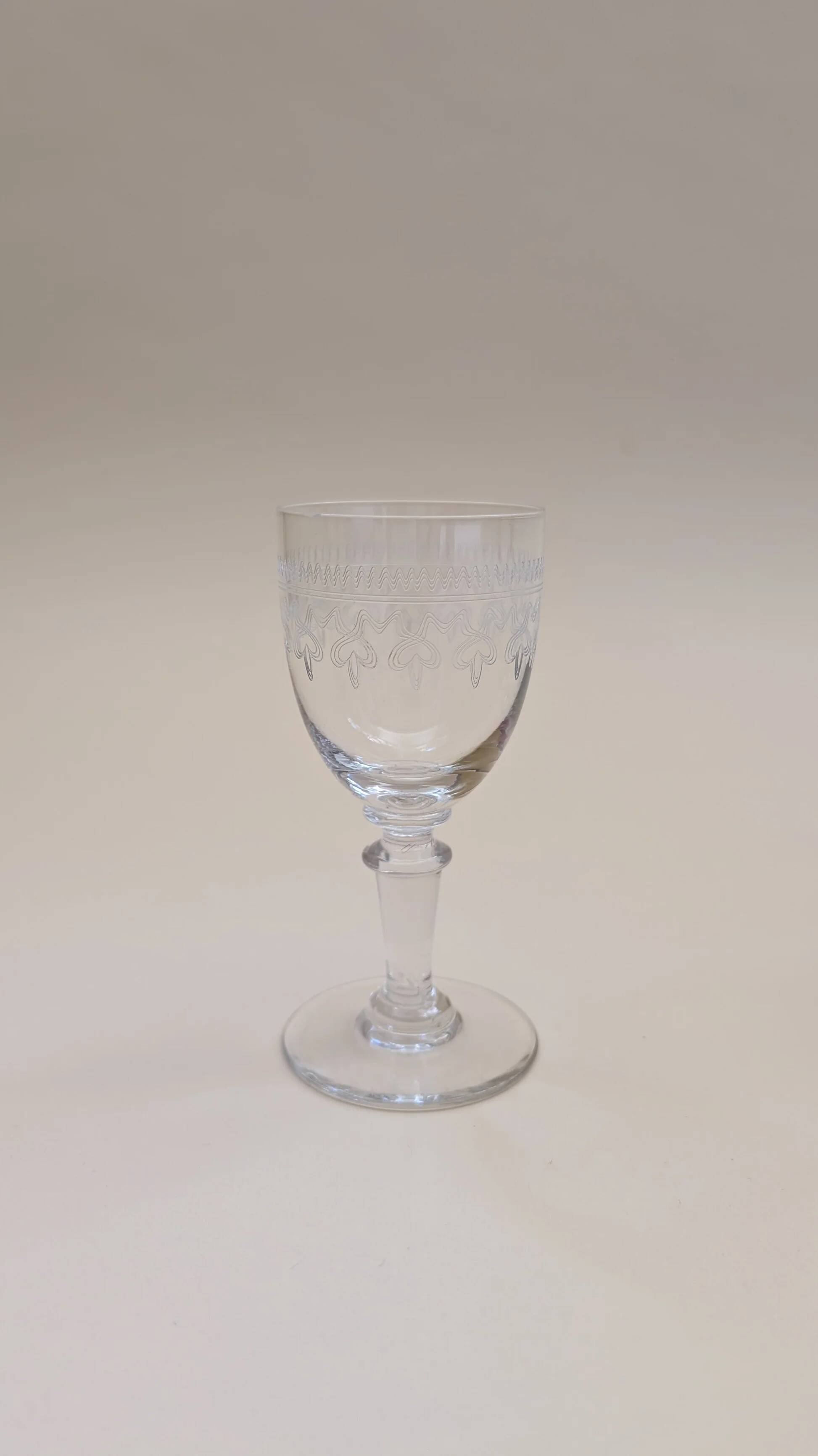 Engraved glasses