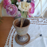 Golden teaspoons, coffee bean, mazagran , mocha